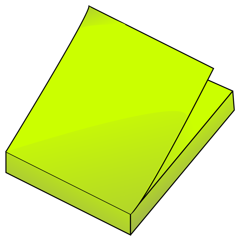 Yellow Post It Png - ClipArt Best