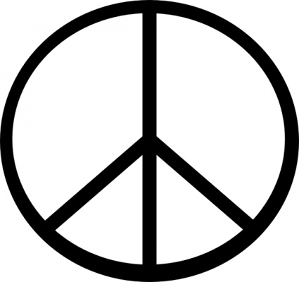 Peace Sign Clip Art Borders - Free Clipart Images