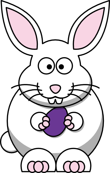 Cartoon Bunny clip art Free Vector