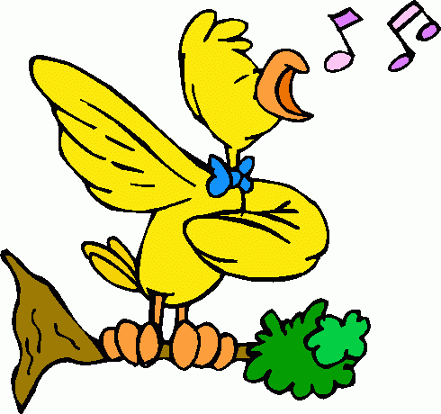 Bird Chirping Free Clipart