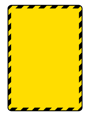 Construction Tape Border Clipart