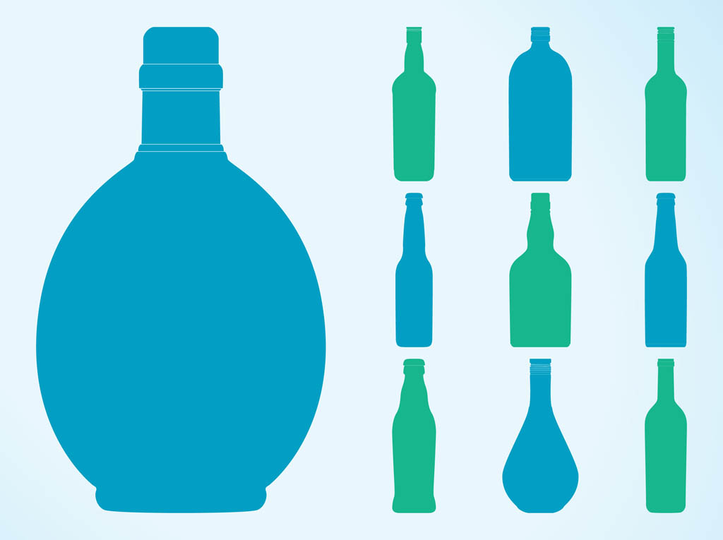 Free Bottle Vectors