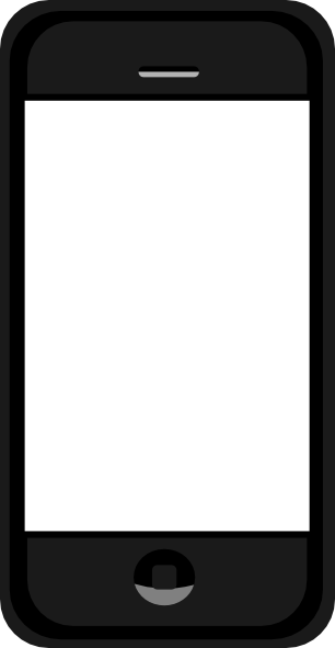 Mobile phone clipart png