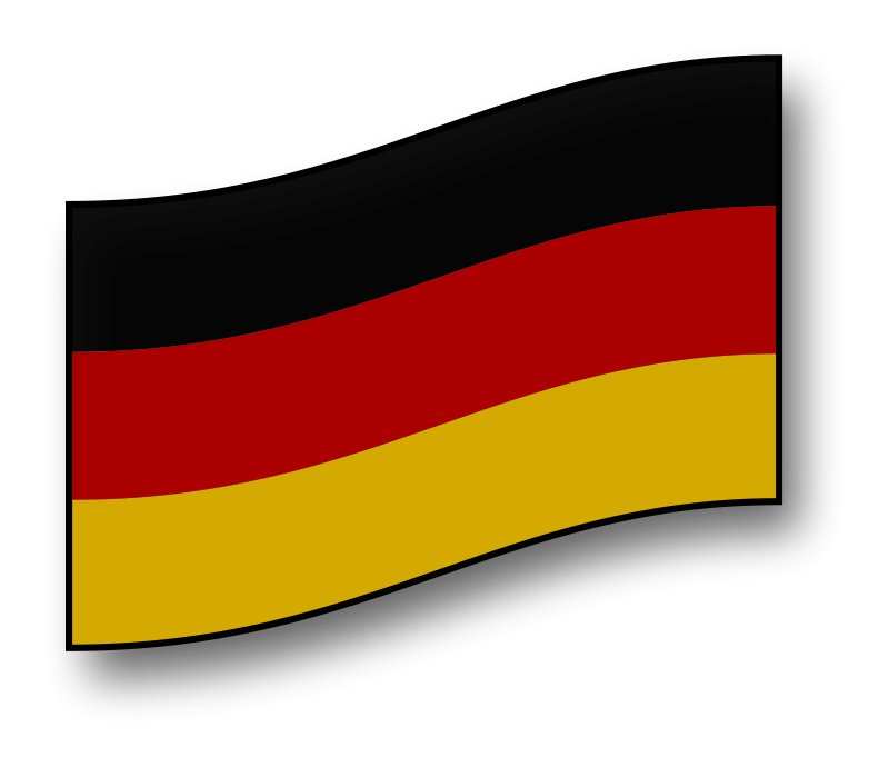 Clipart - clickable Germany flag