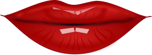 Human Lips Clip Art - vector clip art online, royalty ...