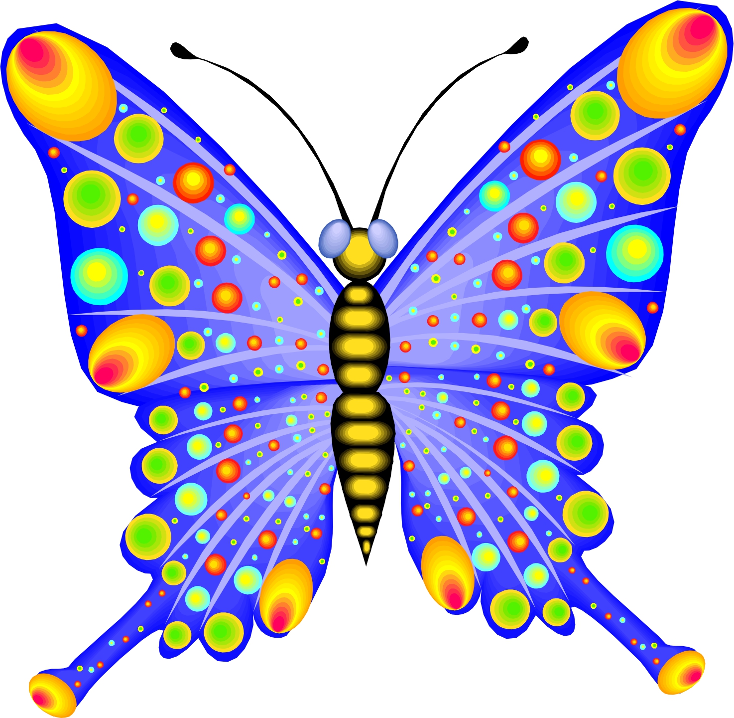 Cartoon Pictures Of Butterflies - ClipArt Best