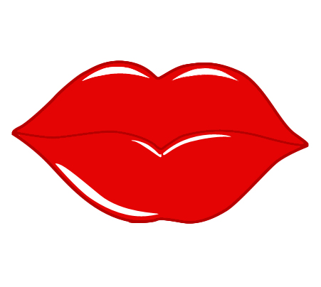 Best Photos of Cartoon Lip Drawings - Lips Coloring Pages, How to ...