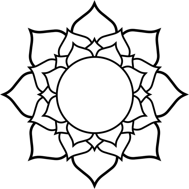 Lotus Flower Drawings | Lotus ...