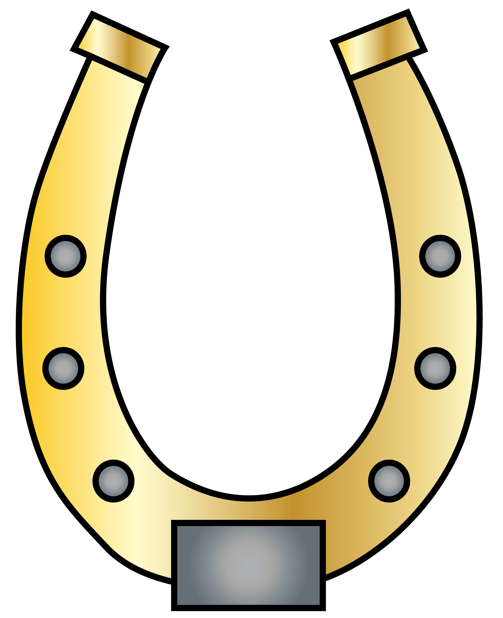 Horseshoe tournament clipart