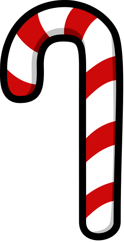 Christmas Candy Cane Clipart