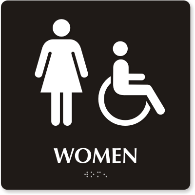 Restroom Signs | Bathroom Signs