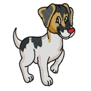 Agility Jack Russell - $28.00 : SharSations Embroidery, Your ...