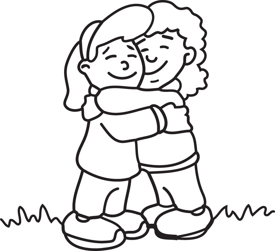 hug clipart