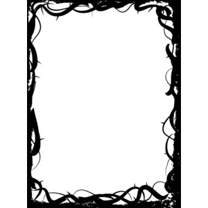 FRAMES~black squares & rectangles - Polyvore