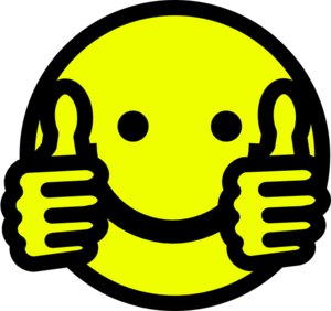 Smiley Face Clip Art Thumbs Up - Free Clipart Images