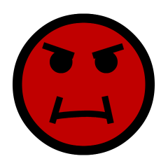 Mad Face Symbol - ClipArt Best