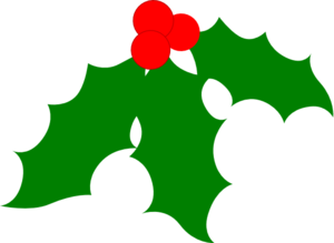 Holly berries clip art