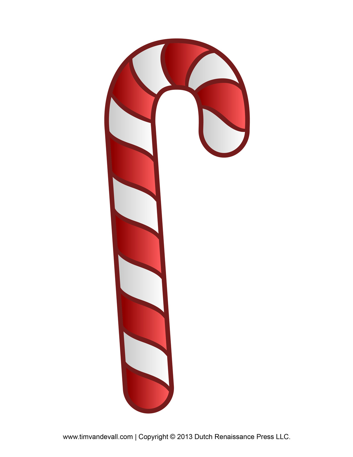 Christmas Candy Cane Clipart