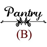 Amazon.com: whole Pantry door design- kitchen vinyl door decal ...