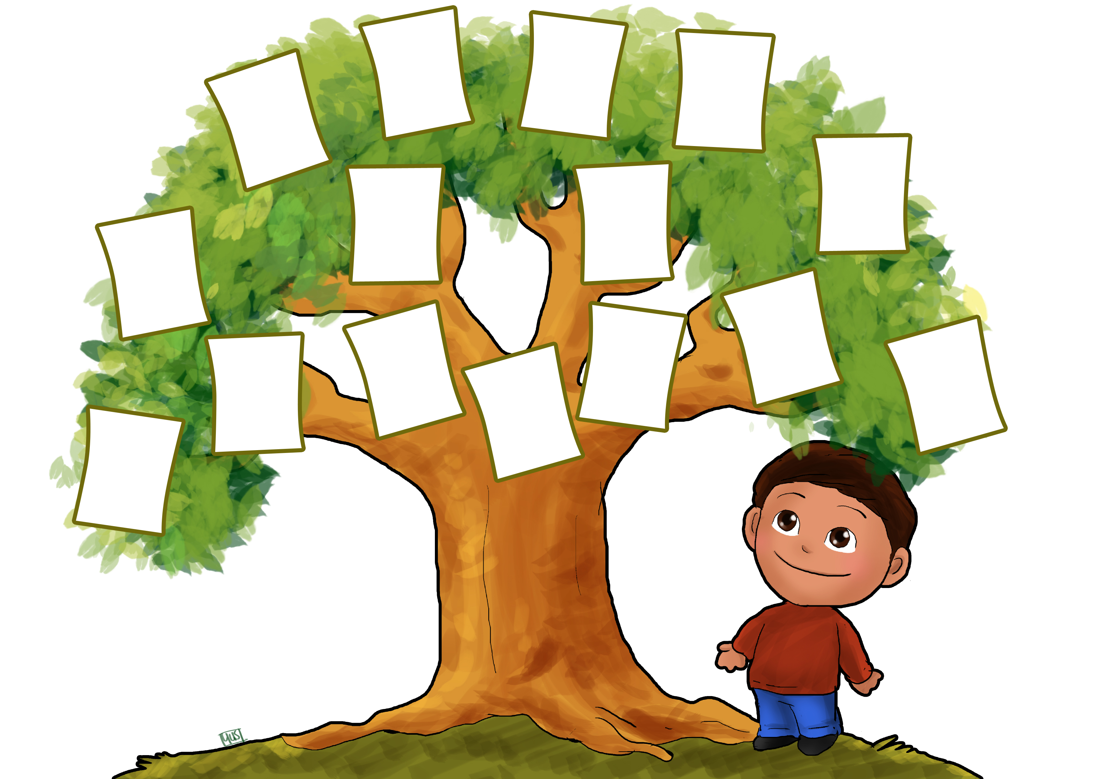 Tree Template Printable