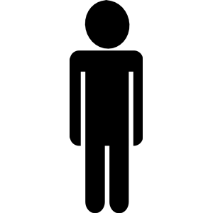 Clip Art Black Silhouette Of A Person Clipart