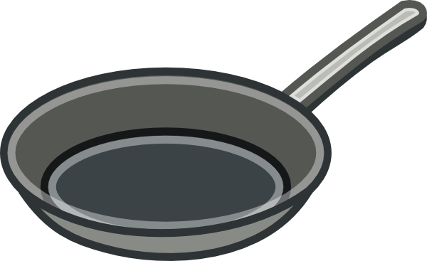 Frying Pan Clip Art - vector clip art online, royalty ...