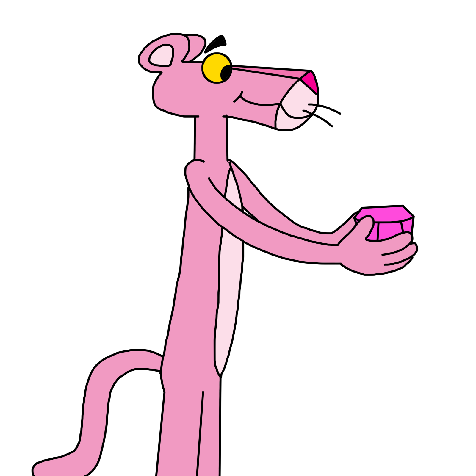 Pink Panther Vector | An Images Hub