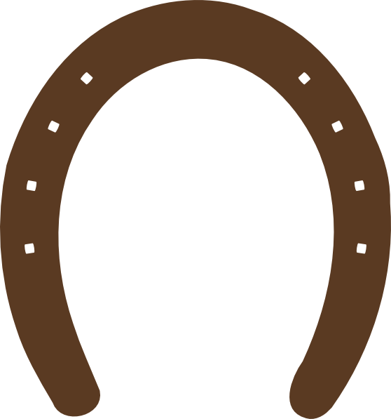 Horse Shoe Silhouette clip art - vector clip art online, royalty ...