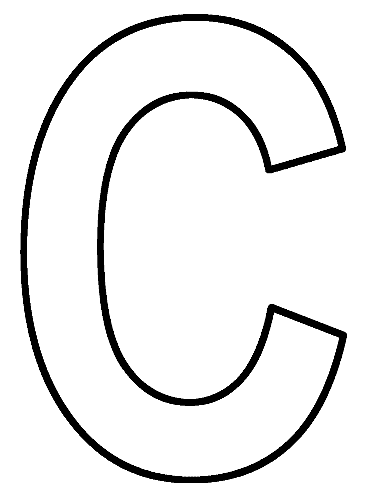 Clip Art Letter C - ClipArt Best