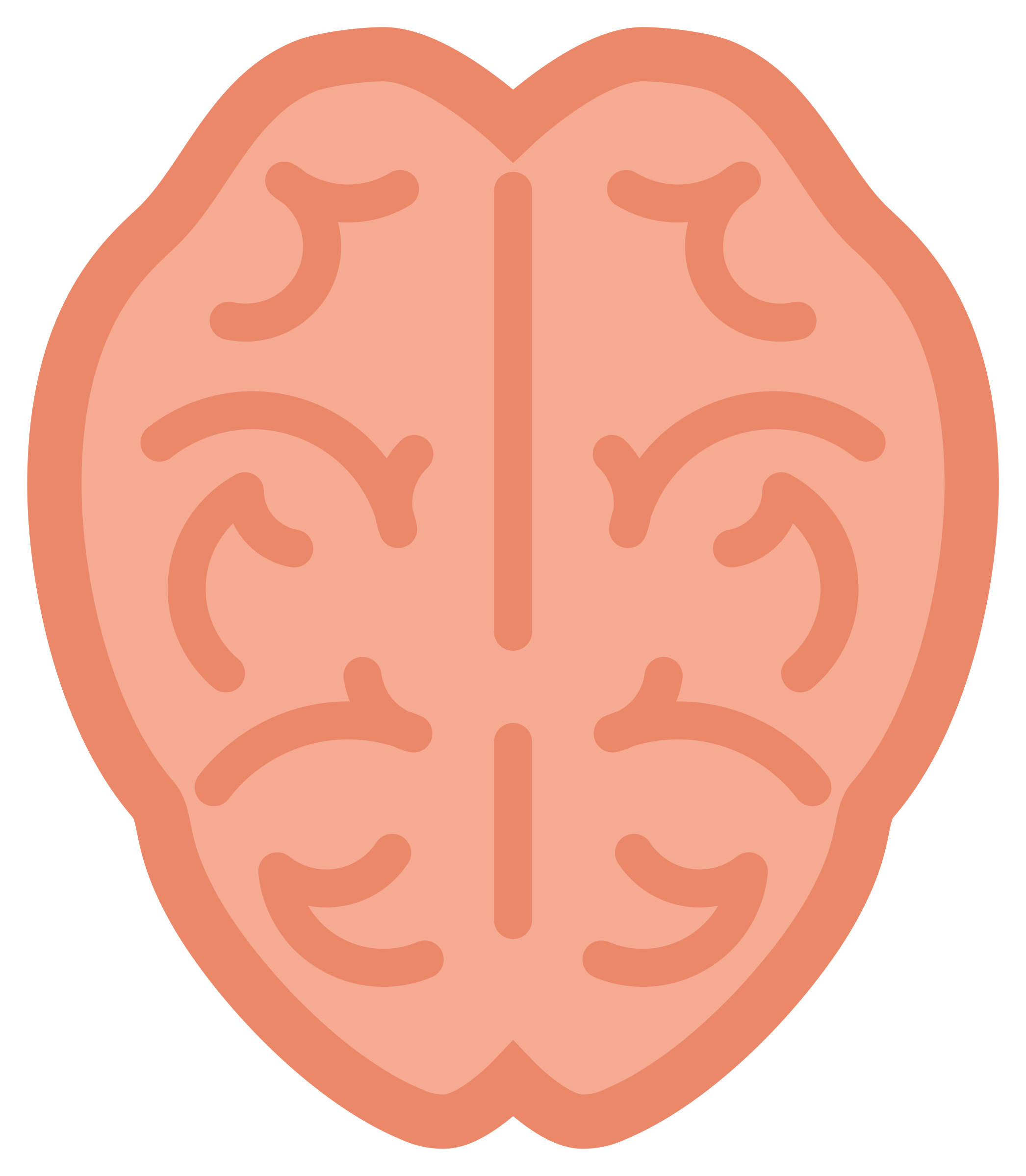 Simple Brain Clipart