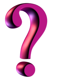 Clipart question mark 3d