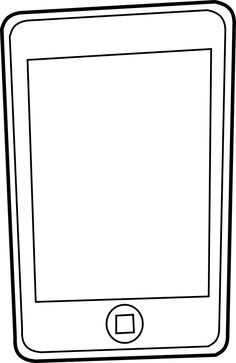 Blank clipart iphone - ClipartFox