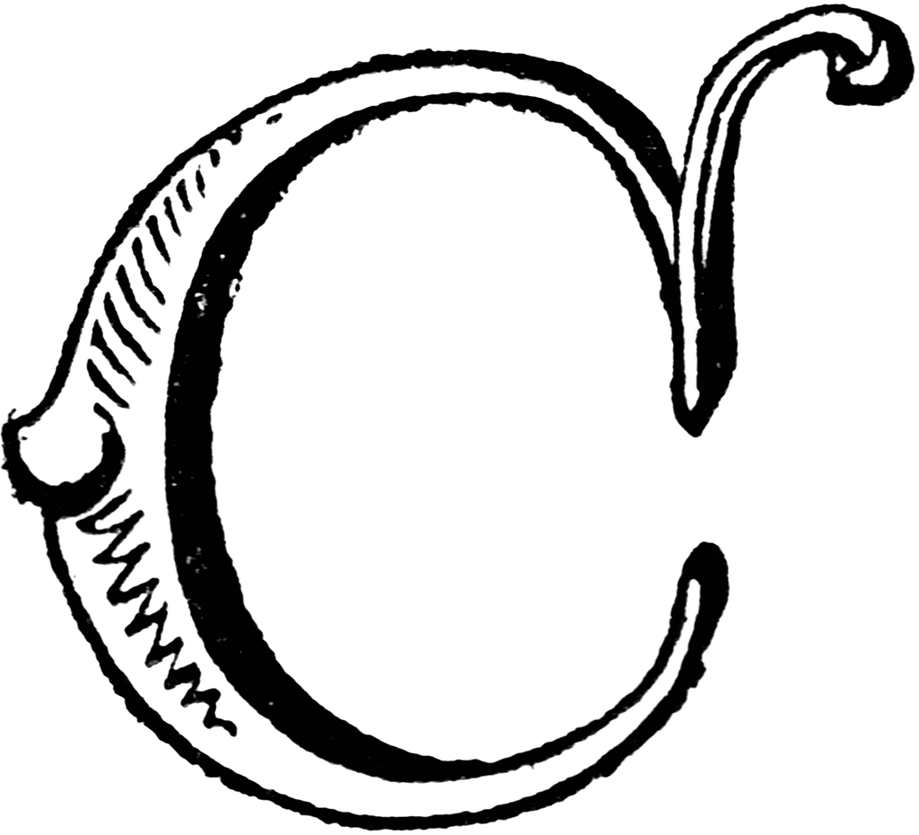 Decorative Letter C