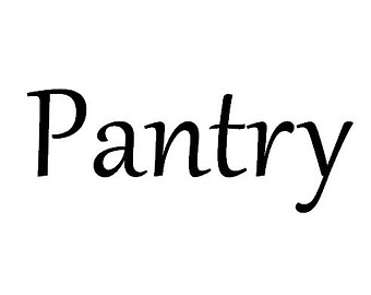 Pantry door sign | Etsy