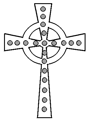 Simple Celtic Cross Clip Art - Free Clipart Images