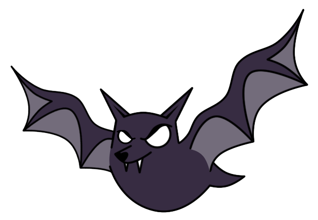 Cartoon Bat Clipart