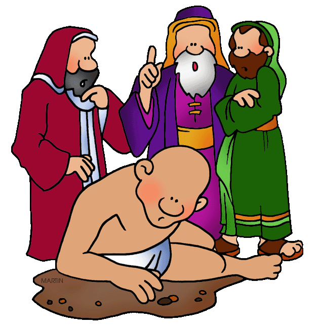 Free Bible Clip Art by Phillip Martin, Job