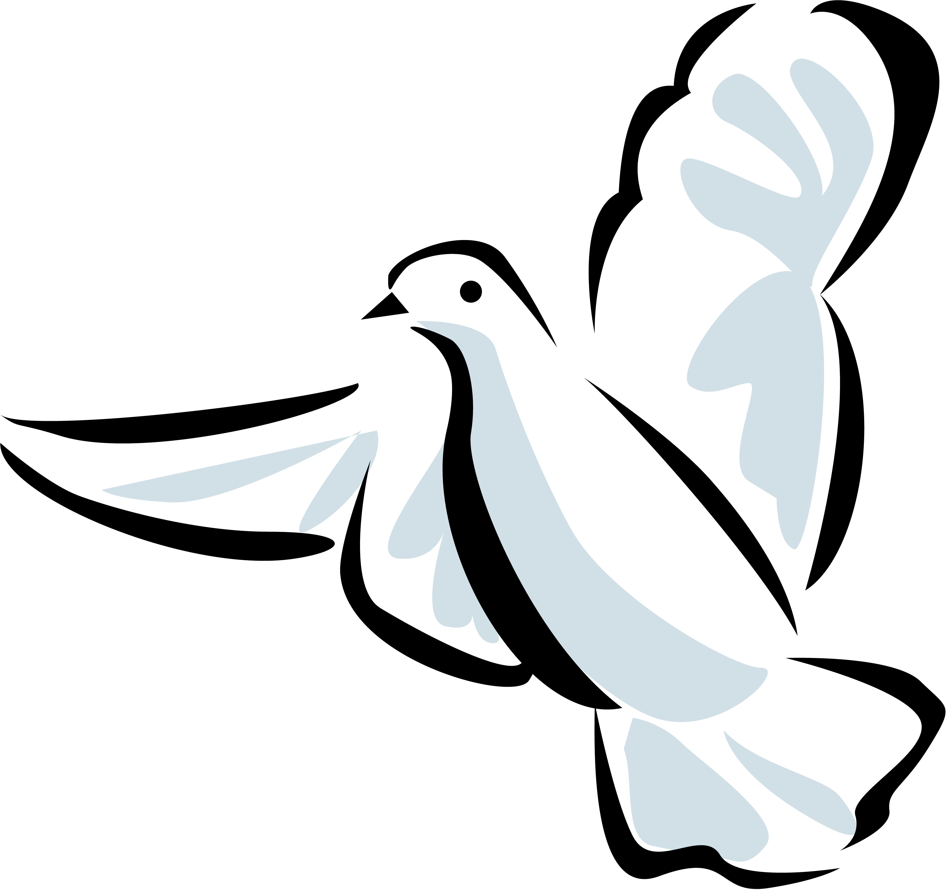 Holy Spirit Symbols Clipart