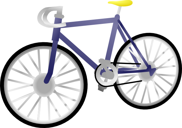 Bicycle Cartoon Clipart