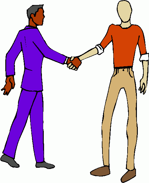 Clip Art Shaking Hands