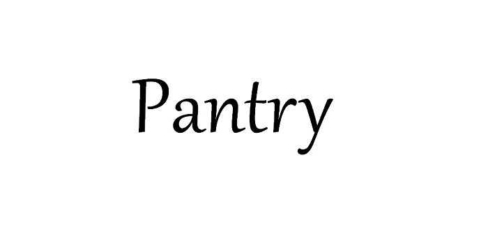 Amazon.com: Pantry Door Decal, Pantry Vinyl Sign, Pantry Wall ...