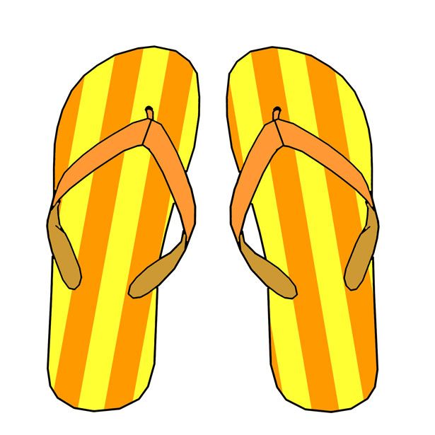 Flip Flop Free Vector - ClipArt Best