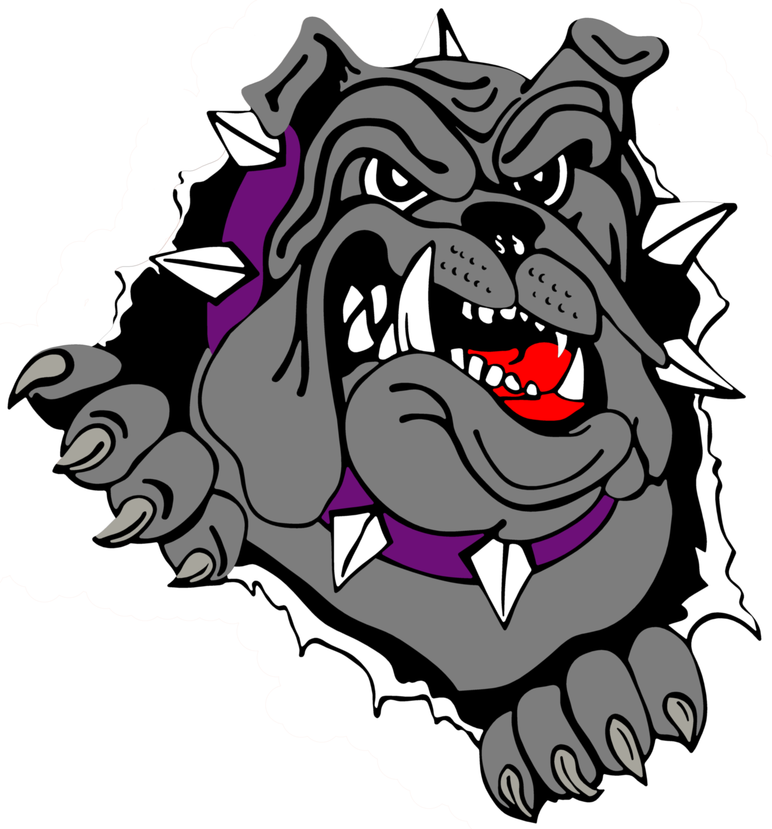 Bulldog Basketball Clipart