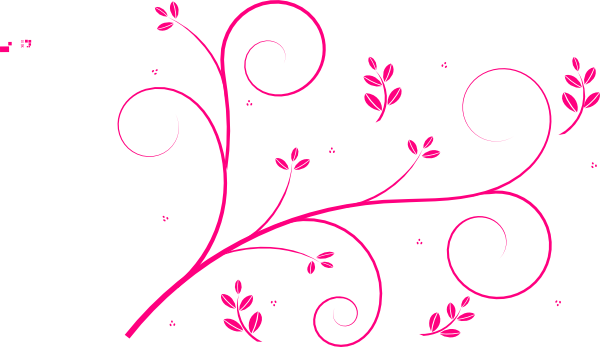 Pink Squiggly Lines Clipart