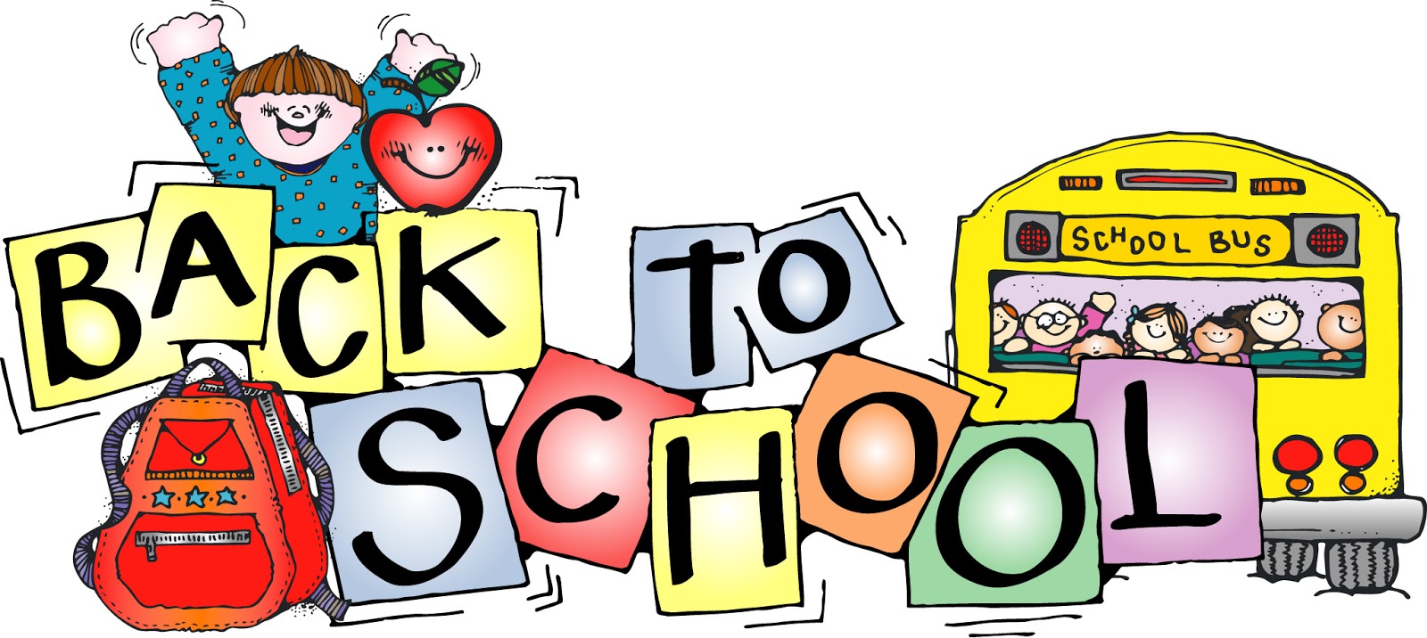 Free clipart welcome back to school