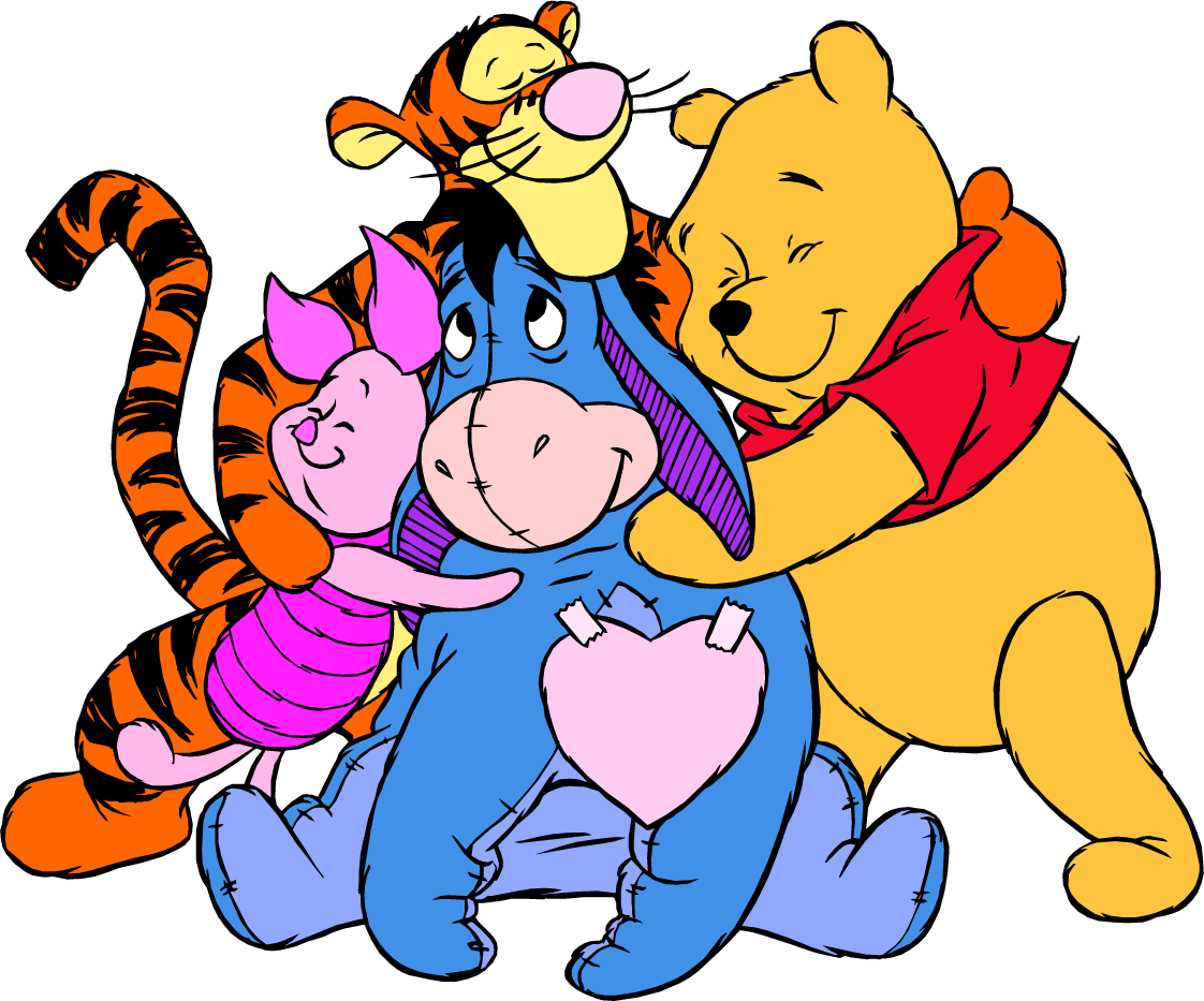 Cute Cartoons Hugging