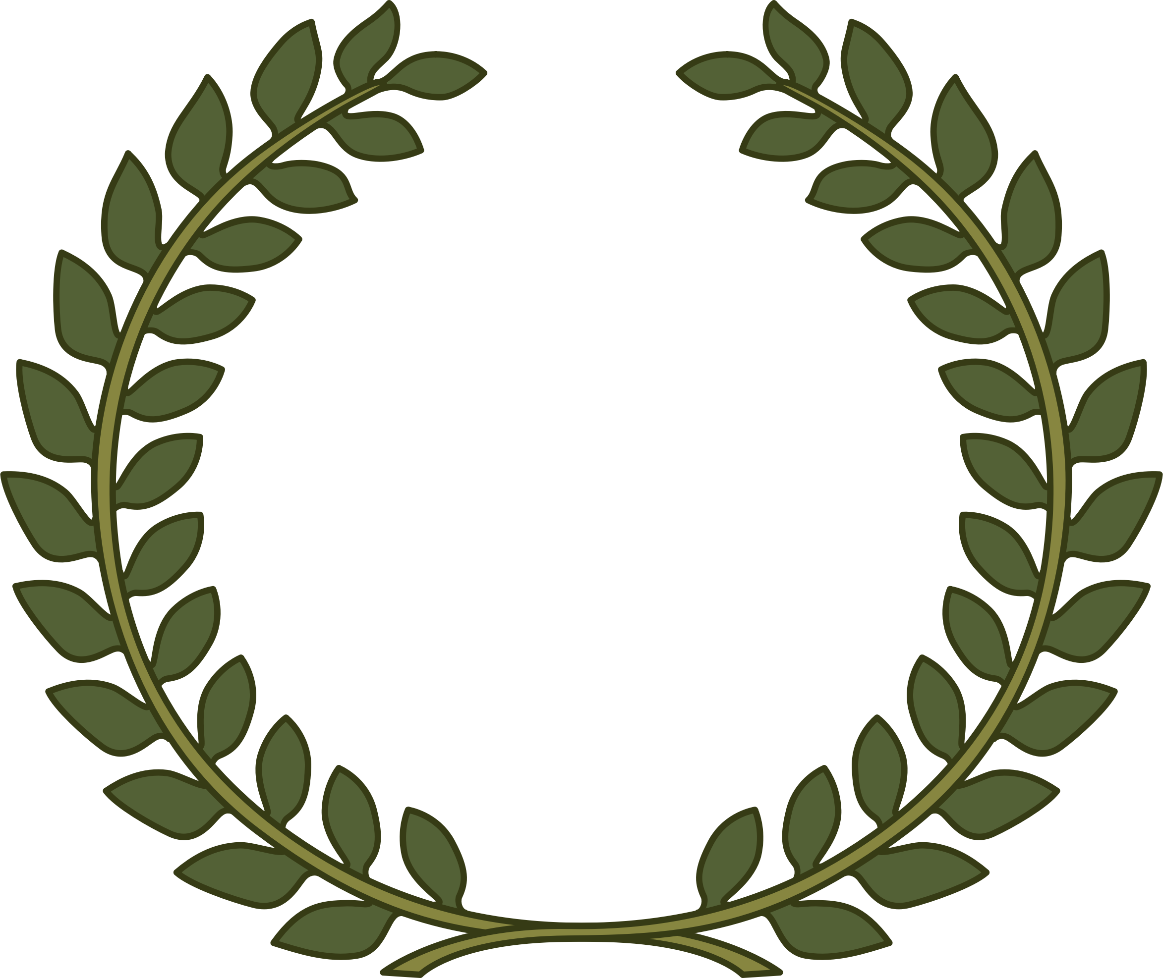 Laurel leaf clipart