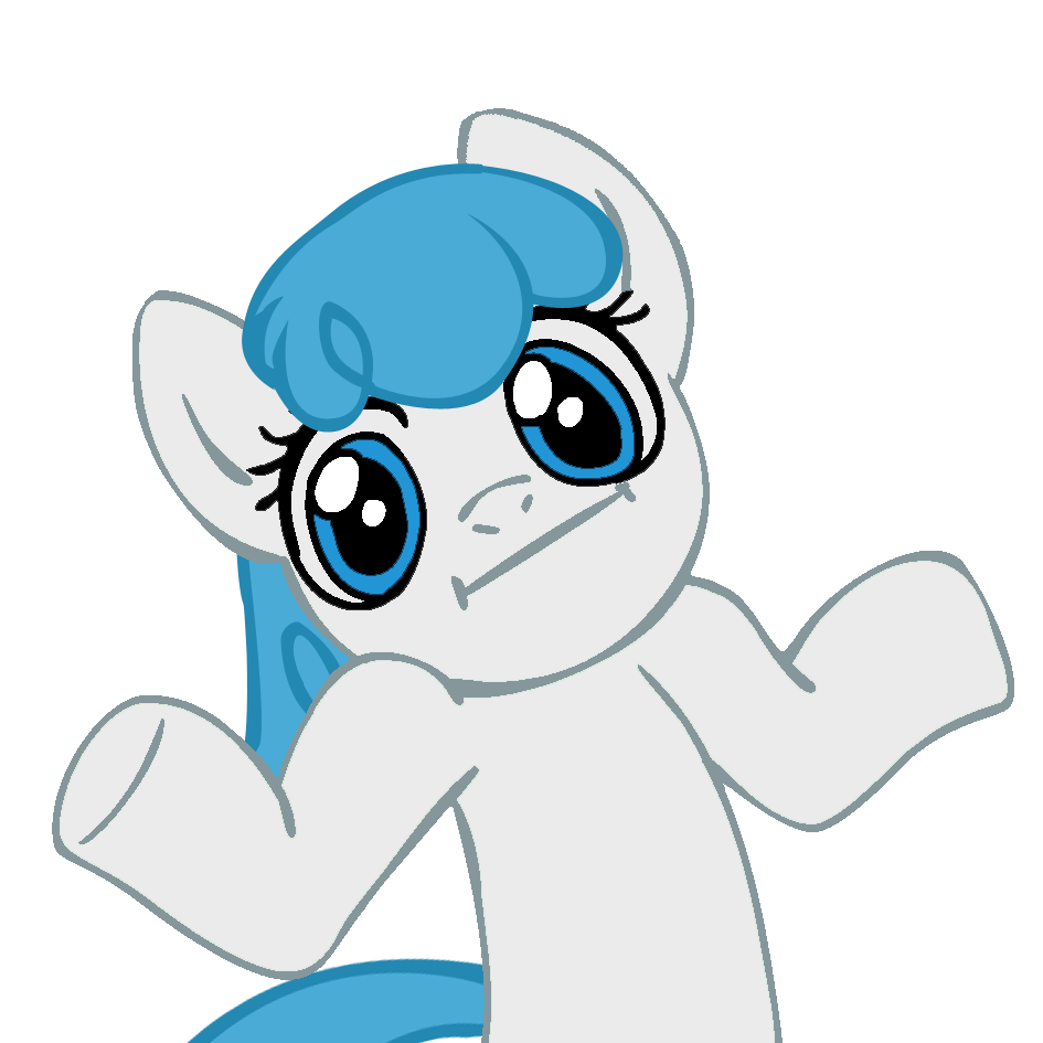 Image - Lightning Bolt shrug.png - The Pony Imageboard Wiki