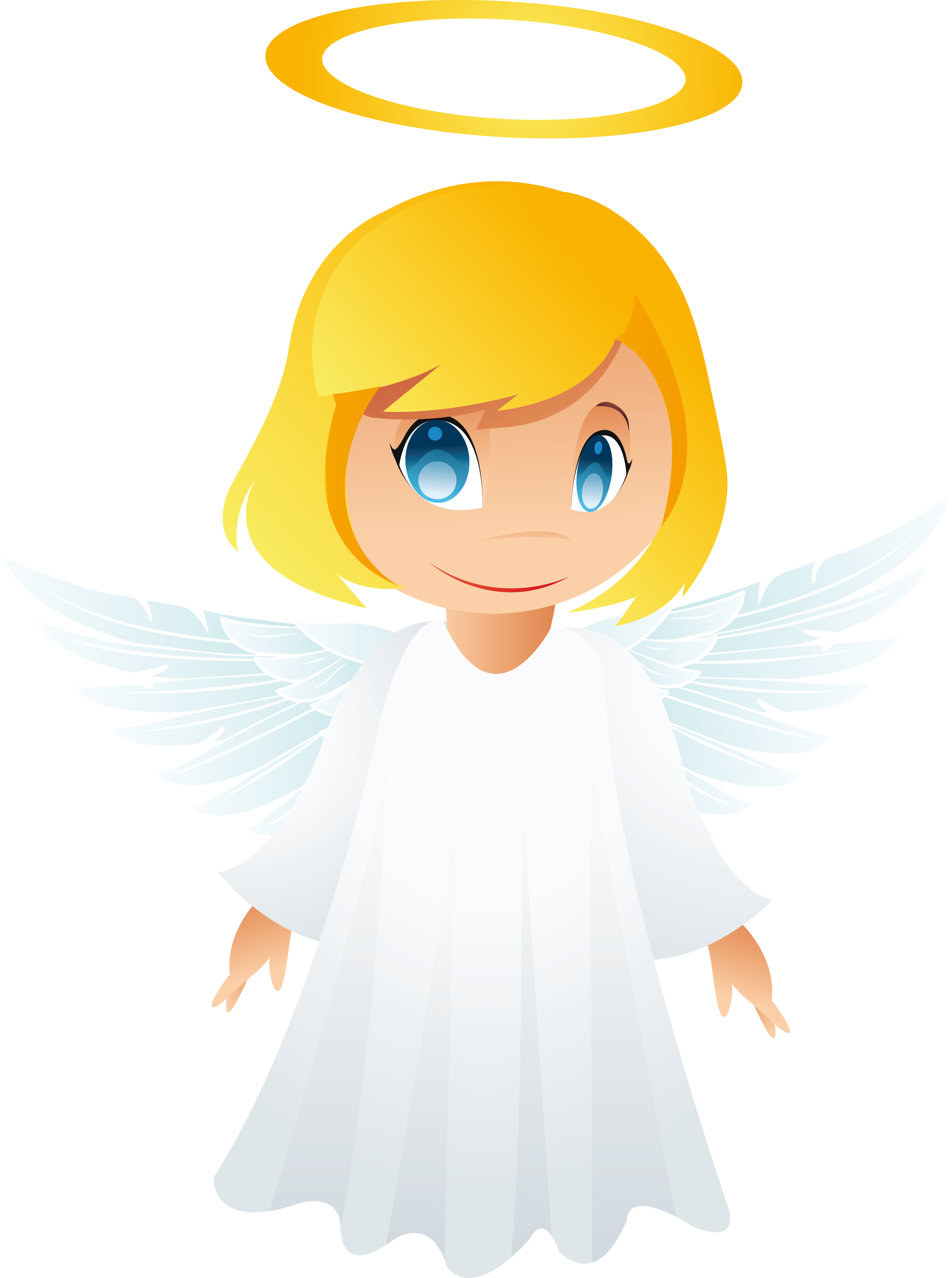 Free cartoon angel clipart