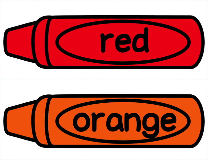 Red Crayon Clipart